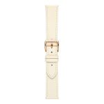 Weave Leather Watch Band For Samsung Galaxy WATCH5 Pro Beige