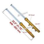 Gazalle Dirt Bike Model Set Front Shocks 25MM - Gold