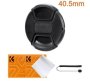 40.5MM Lens Cap Kit With 2X Lens Cloths And Attachment Strap SKU.2014