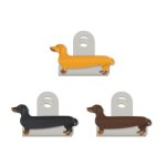 Kikkerland Dachshund Bag Clips Set Of 3