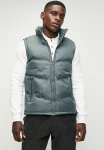 Sleeveless Puffer Jacket - Grey