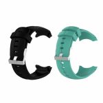 Suunto Killer Deals Silicone Strap For Spartan Ultra- Black + Frost Blue Combo - Best Bargains Online