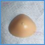 Single Piece Silicone Breast Pad Skin Color Concave Breathable Triangle Suitable For Breast Surgery Breast Augmentation Women's Underwear And Underwear Accessories Implants.