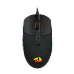 Redragon Invader 10000DPI 8 Button Rgb Gaming Mouse - Black