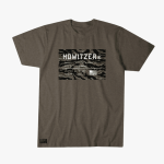 Mens Howziter Trademark Short Sleeve Tee Brown - 10XL