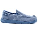 Hush Puppies Sanu Mens Slip-on Shoes Denim & Sand