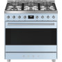 Smeg C9MAAZSSA9 Cooker With Gas Hob 90X60 Cm Classica Aesthetic C9MAAZSSA9