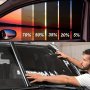 1PC Privacy Solar Window Tint Film For Car Heat&uv Rejection 2PLY Auto Privacy Window Film Window Tint Anti Scratch Sun Block