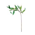Artificial Olive Branch On Stem - Bright Green