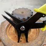 Two In One Dual-purpose Snap Ring Pliers Inner And Outer Snap Ring Pliers Spring Disassembly Snap Ring Pliers Dual-purpose Repai