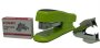 Dloffice Basic MINI Half Strip Stapler Set Green Includes