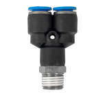 AirCraft Pu Hose Fitting Y Joint 8MM-1 4" M