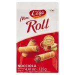 Lago MINI Roll Hazelnut Wafers 125G