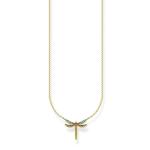 Cz Small Dragonfyl Necklace - 45CM Adjustable