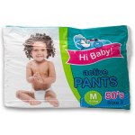 Baby Active Pull Up Pants 50 Unisex Diapers - Medium 5 To 9KG