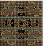 Motlatsi - Khosana Black sahara peacock - 155 X 165 Cm