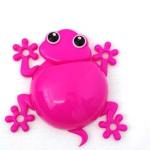 4AKID Toothbrush-holder-gecko-blue - Pink
