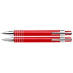 Lacquered Barrel Matching Ballpoint Pen And Clutch Pencil Se