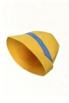 Chahouk Boys Puppet Hat With Feather Cosplay Costume Kids Toddler Sizes Halloween Christmas Party Hat Yellow Summer Hat