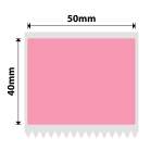 NB725 - - K2 K3 - 50X40MM - 740 Pink Labels