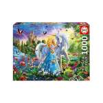 Educa The Princess And The Unicorn Adult Puzzle 1000 Pieces