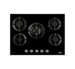 Defy DHG905 900MM Black 5 Burner Gemini Gas Hob