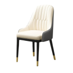 High-density Foam Cushioning Leather Armchair - Y03