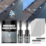 Luxmars Windshield Crack Repair Kit Car Window Glass Liquid Repair Sit For Chips And Cracks Automotive Glass Nano Repair Fluid W