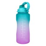 Water Bottle 2L Motivate - Blue & Pink