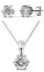 DESTINY April Birth Set With Swarovski Crystals