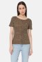 Levi's Honey Short Sleeve Smaller Annessa Cheetah Ermine - Brown