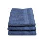Eqyptian Collection Towel -440GSM -facecloth -pack Of 3 -denim