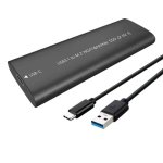 M.2 SSD To USB 3.1 Enclosure- 2IN1 Nvme & Ngff External CASE-10GBPS - Gc
