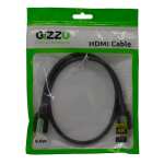GIZZU High Speed V2.0 HDMI 0.6M Cable With Ethernet Polybag - GCHH06MFFP