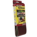 3 PK Sanding Belts 75 X 533MM - 150 Grit SANDDEVIL3.0 1619