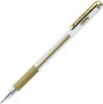 Hybrid Metallic Gel Grip 0.8MM Pen – Gold – K118-X