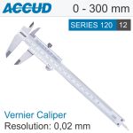 Accud Vernier Caliper 300MM 0.03MM Acc. DIN862 0.02MM Grad. S steel Livestainable