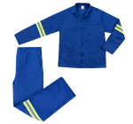 Passion Royal Blue 2-PIECE Conti Suit With Reflective Tape - 2PACK