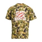 Boys Pixelat Camouflage Claw Some Hunt T-Shirt - Camo 15 To 16 Years