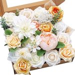 Artificial Flowers Peonies Artificial Flowers Box Set Cake Flowers