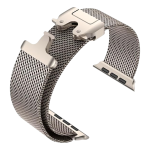 Verum 7 Titanium Grade 5 Milanese Loop Compatible Apple Watch Ultra Band