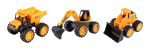 7 Inch MINI Trucks 3 Pack