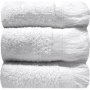 Fringe Guest Towel 30X50CM 3-PACK Optical White