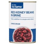 No Name Red Kidney Beans In Brine 400G