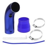 Cold Air Intake Pipe 76MM 3 Inch Universal Performance Car Cold Air Intake Turbo Filter Aluminum Automotive Air Filter Induction