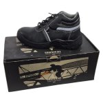 Inwunzi Steel Toe Safety Boots Size: 4 Black