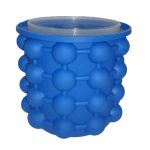 Ice Cube Mold Ice Trays & Large Silicone Ice Bucket