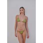 Havana Bikini Top Pistachio Tiger - XL