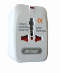 Andowl CL0520 Electrical – Universal Travel Adaptor -uk usa euro aus