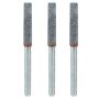 3 Pieces Diamond Chainsaw Sharpener Burr Stone File For Rotary Tool